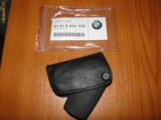 Husa cheie bmw din piele originala model E60 ! foto