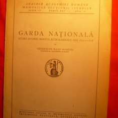 Gen.Radu Rosetti - GARDA NATIONALA - 1943