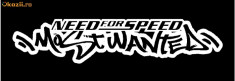 STICKER NEED FOR SPEED MOST WANTED (TUNING) NFS STIKER foto