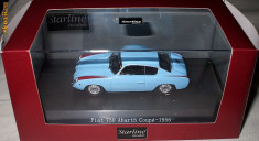 STARLINE - FIAT 750 ABARTH COUPE 1956 bleu - 1/43 foto