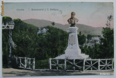 Govora - Monumentul lui I.C. Bratianu - exp. 1911 foto