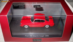 STARLINE - FIAT 750 ABARTH COUPE 1956 rosu - 1/43 foto