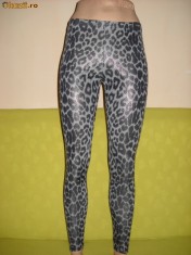 Colanti iegari tip latex,tip piele de sarpe,leopard.ANIMAL PRINT foto