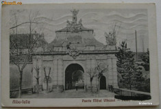 Alba-Iulia - Poarta Mihai Viteazul - expediata 1945 foto