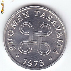 Finlanda 1 PENNI 1975 Unc
