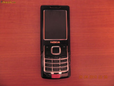 CARCASA NOKIA 6500 CLASSIC NEAGRA foto