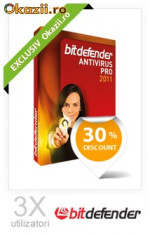 BitDefender Antivirus Pro 2011 (Pachet 3 Utilizatori) foto