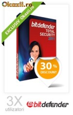 BitDefender Total Security 2011 (Pachet 3 Utilizatori) foto