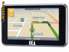 Sistem de navigatie portabil TTi-L512ABF cu FM, ecran 4.3 si harti de CAMIOANE + AUTOTURISME incluse foto