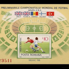 LP 1140 - Preliminariile CM fotbal Mexic colita nedantelata