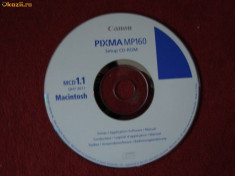 PIXMA MP 160 SETUP CD-ROM PT MACINTOSH foto