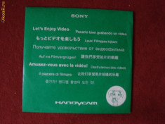 DVD SONY HANDYCAM foto