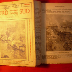 JULES VERNE - NORD contra SUD -ed.Cugetarea 1940,.2 vol.