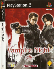 JOC PS2 VAMPIRE NIGHT ORIGINAL PAL / STOC REAL / by DARK WADDER foto