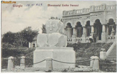 795 - GIURGIU - Monumentul eroilor FRANCEZI - 1921 foto