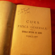 Curs de Fizica Gen. - Pt.Scoala de Ofiteri de Geniu - ed. 1935