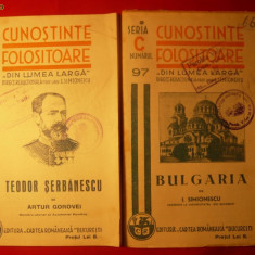 2 Brosuri din Colectia - CUNOSTINTE FOLOSITOARE 1940