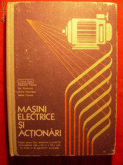 M.Popa - Masini Electrice si Actionari -1977 foto