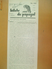 Revista Bilete de papagal nr 282 1929 foto
