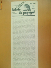 Revista Bilete de papagal nr 274 1928 foto