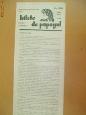 Revista Bilete de papagal nr 283 1929 foto