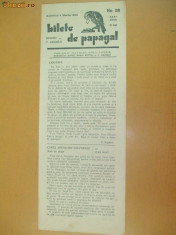 Revista Bilete de papagal nr. 231 1928 foto