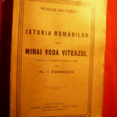 N.Balcescu - Istoria Rom.sub Mihai Voda Viteazul - cca.1930