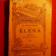 D.Bolintineanu - Elena - BPT nr.243-245- Ed. Interbelica