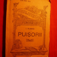 I.Slavici - Puisorii - BPT nr.754-754bis- Ed.Interbelica