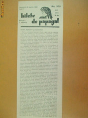 Revista Bilete de papagal nr 375 1929 foto