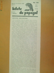 Revista Bilete de papagal nr 292 1929 foto