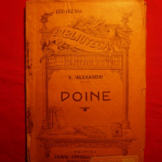 V.Alexandri -DOINE (1842-1852) -BPT nr.182-182 bis, ed.1900