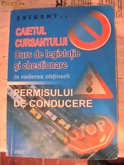 EXIGENT Curs de legislatie &amp;amp;amp; 30 chestionare permis conducere foto
