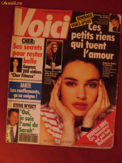 REVISTA VOICI NR. 231/1992 IN LIMBA FRANCEZA foto