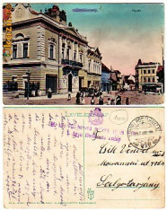 Ok-0530- Ro, Kezdivasarhely, Tg.Secuiesc, c.p. militar circ.1914: Hotel, animat foto