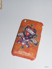 CARCASA iPHONE 3Gs 3G - ED HARDY LOVE KILLS S [2] foto