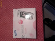 cutie samsung s5230 white cu accesorii foto