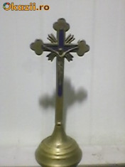 CRUCIFIX F VECHI DIN BRONZ foto