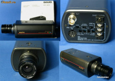 Camera video Sanyo VCC-2974, setari manuale foto