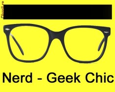 Fii Mai Chic Cu Ochelarii Nerd - Geek! * Wayfarer Ray Ban Style foto