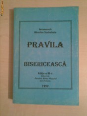 NICODIM SACHELARIE - PRAVILA BISERICEASCA {1999} foto