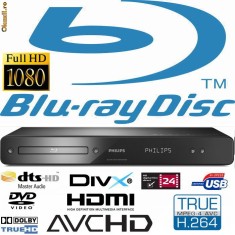 BLU-RAY PHILIPS BDP3000 NOU+FILM XXX,USB,BD-LIVE,FULL HD,GARANT foto