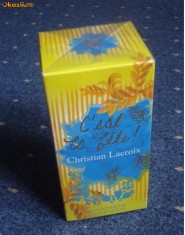 Parfum Dama christian lacroix c&amp;#039;est la fete 100 super pret foto