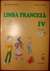 LIMBA FRANCEZA - MANUAL CLS A IV A ED. CAVALLIOTI foto