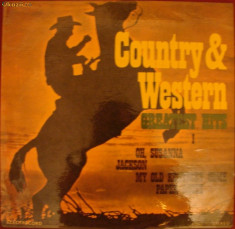 DISC VINYL - COUNTRY &amp;amp;amp;amp; WESTERN GREATEST HITS I foto