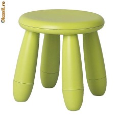 IKEA - MAMMUT taburet copii verde foto