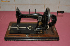 Masina de cusut manuala SEIDEL &amp;amp;amp;amp; NAUMANN - 1870 foto