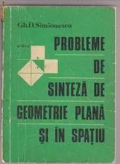 PROBLEME DE SINTEZA DE GEOMETRIE PLANA SI IN SPATIU foto