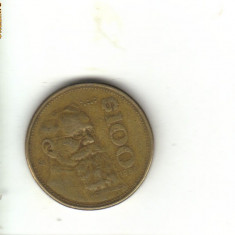 bnk mnd Mexic 100 pesos 1985 vf
