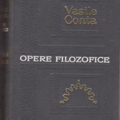 Vasile Conta / OPERE FILOZOFICE